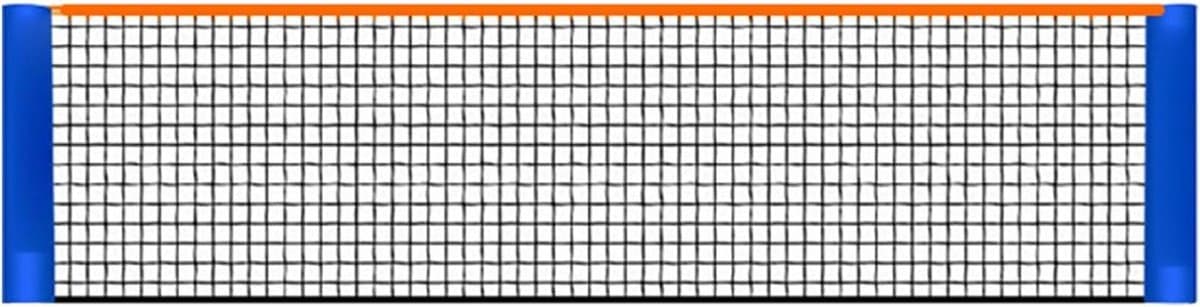 Sportnet - Multisport net - Buiten spelen - Draagbaar en opvouwbaar - Tot 6.1m breed - Groen