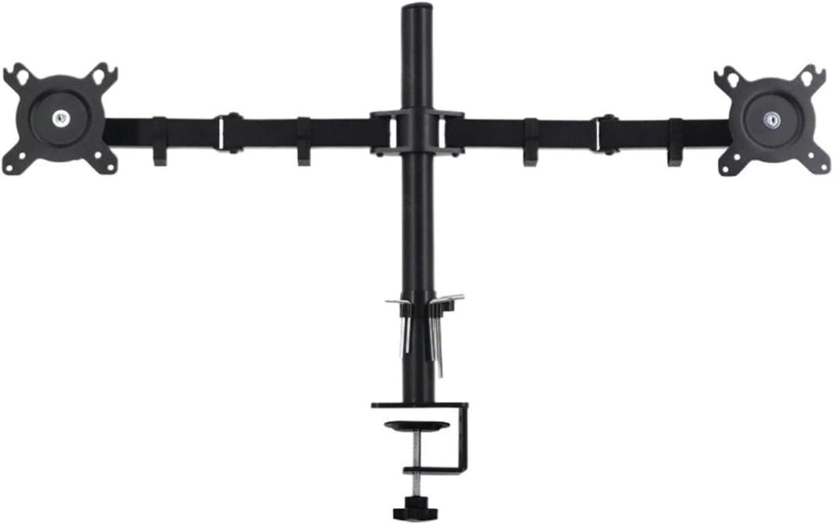 Multifunctionele dual-monitor arm, 33-81,3 cm (13-32 inch), draaibare monitorarm met hoogteverstelling, enkel scherm