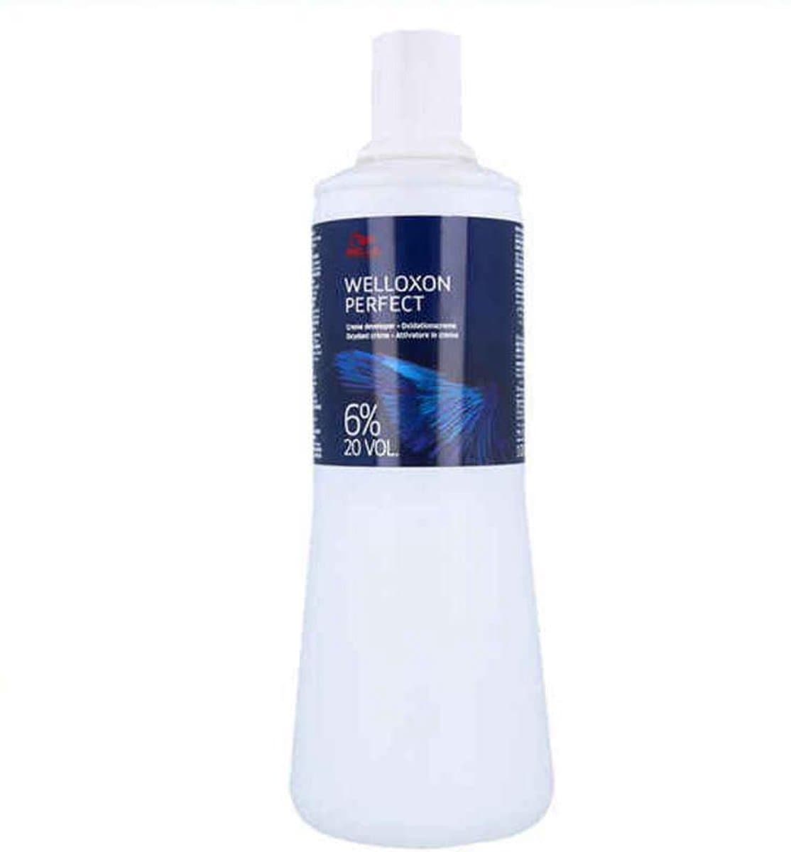 Oxiderende Haarverzorging Welloxon Perfect Wella 6% 20 vol (1L)