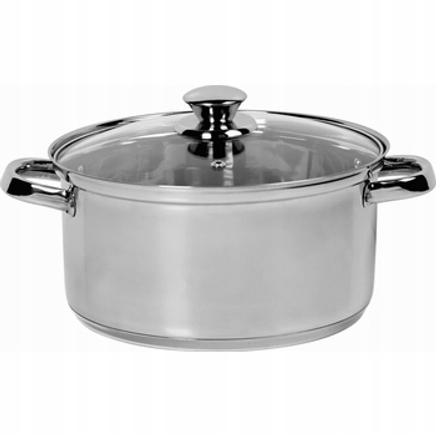 RVS Pan met Deksel 20 cm - Duurzaam en Energiezuinig Koken