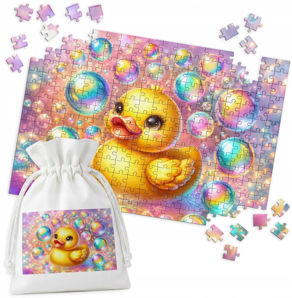 Gele Eend Badpuzzel 252 Stukken - Leuk Gezinsspel