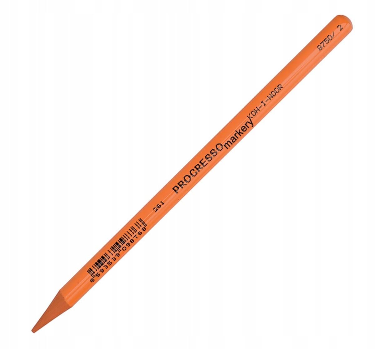 Koh-i-Noor Progresso Kleurpotlood Rood Oranje 02