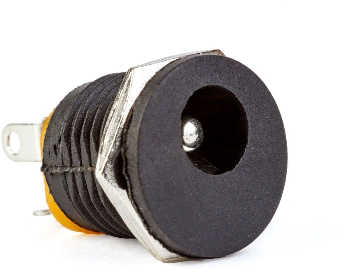 5x DC Aansluitbus 5.5×2.5 mm – DC Socket Kunststof – Montage Connector – Voeding Aansluiting – 5 Stuks [05157]