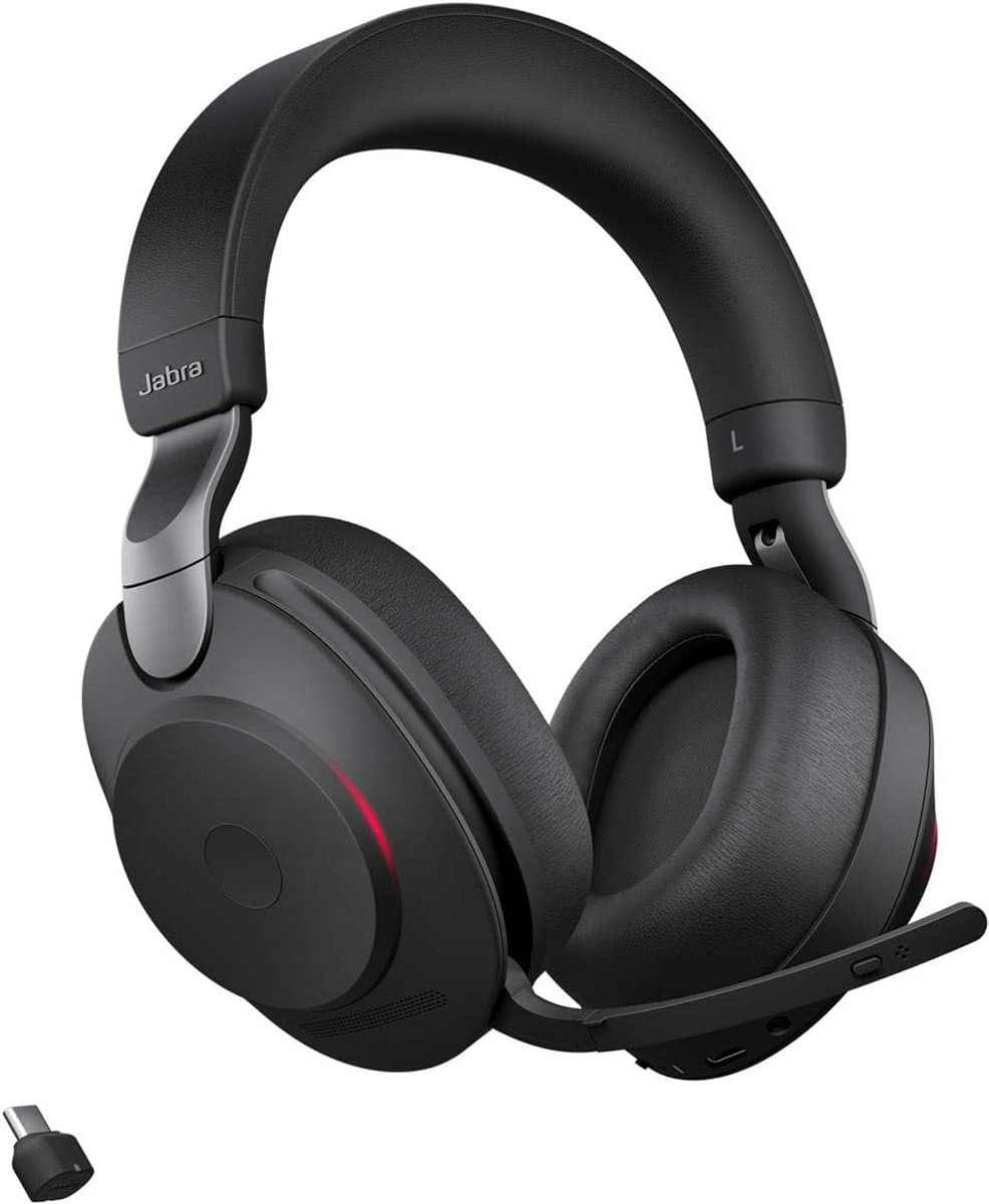 Draadloze Stereo Headset met Noise Cancelling en Oplaadstation - UC Gecertificeerd