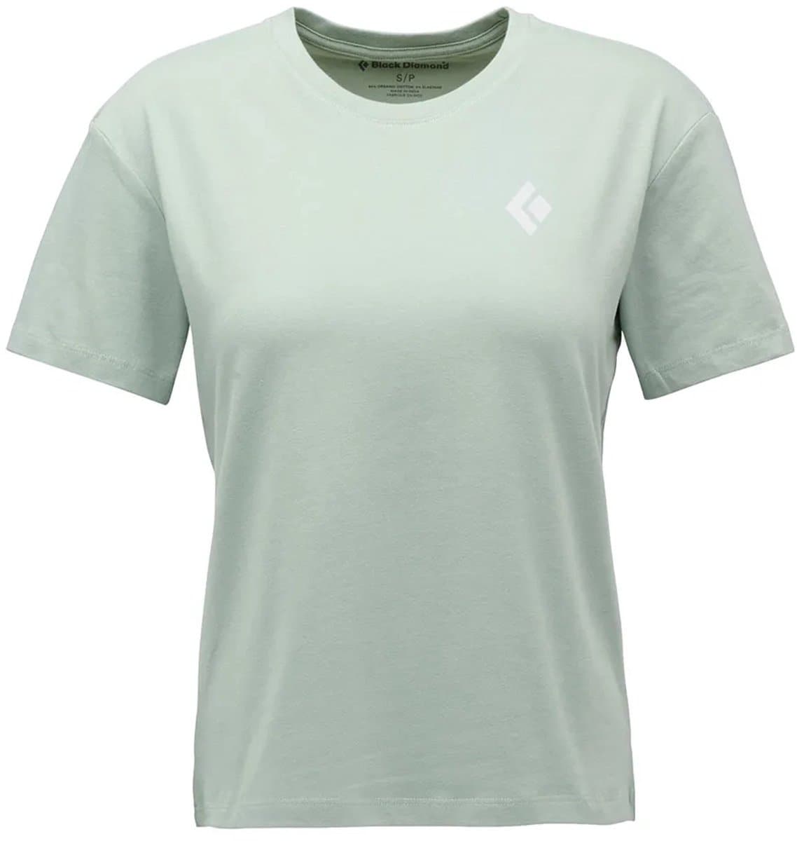 Black Diamond Heritage Badge T-shirt Met Korte Mouwen Groen M Vrouw