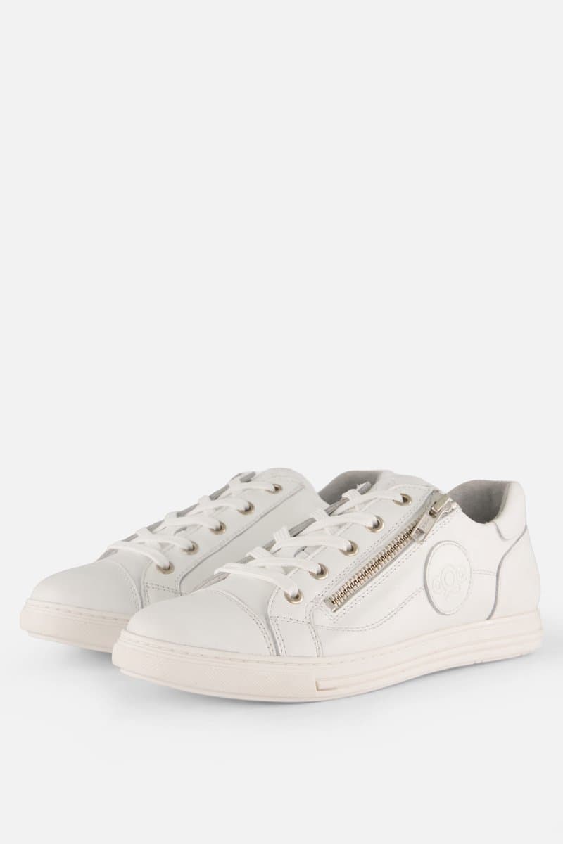 Aqa Sneakers wit Leer - Maat 41
