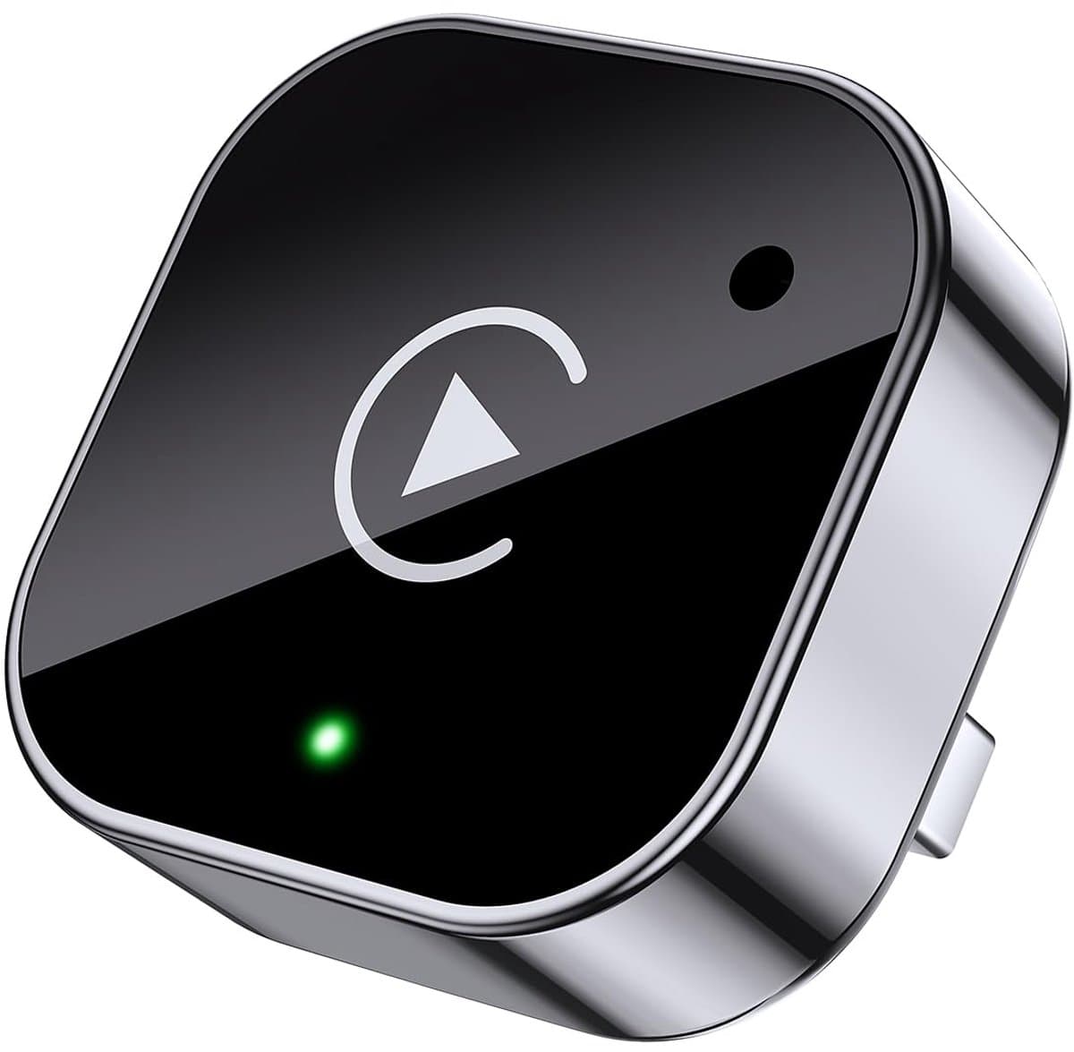 2-in-1 Draadloze CarPlay- en Android Auto-Adapter - Plug & Play CarPlay-Dongle Converteert Bedraad Naar Draadloos, Snelle Automatische Verbinding - Geen Vertraging, Compact (Zwart)