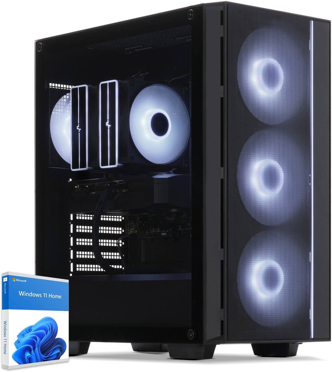 Sedatech Expert Gaming PC ATX • AMD Ryzen 5 9600X 6x 3.9GHz • Radeon RX 9070XT • 32Gb DDR5 • 2Tb SSD M.2 • WiFi • Bluetooth, USB C • Windows 11 • Desktop computer