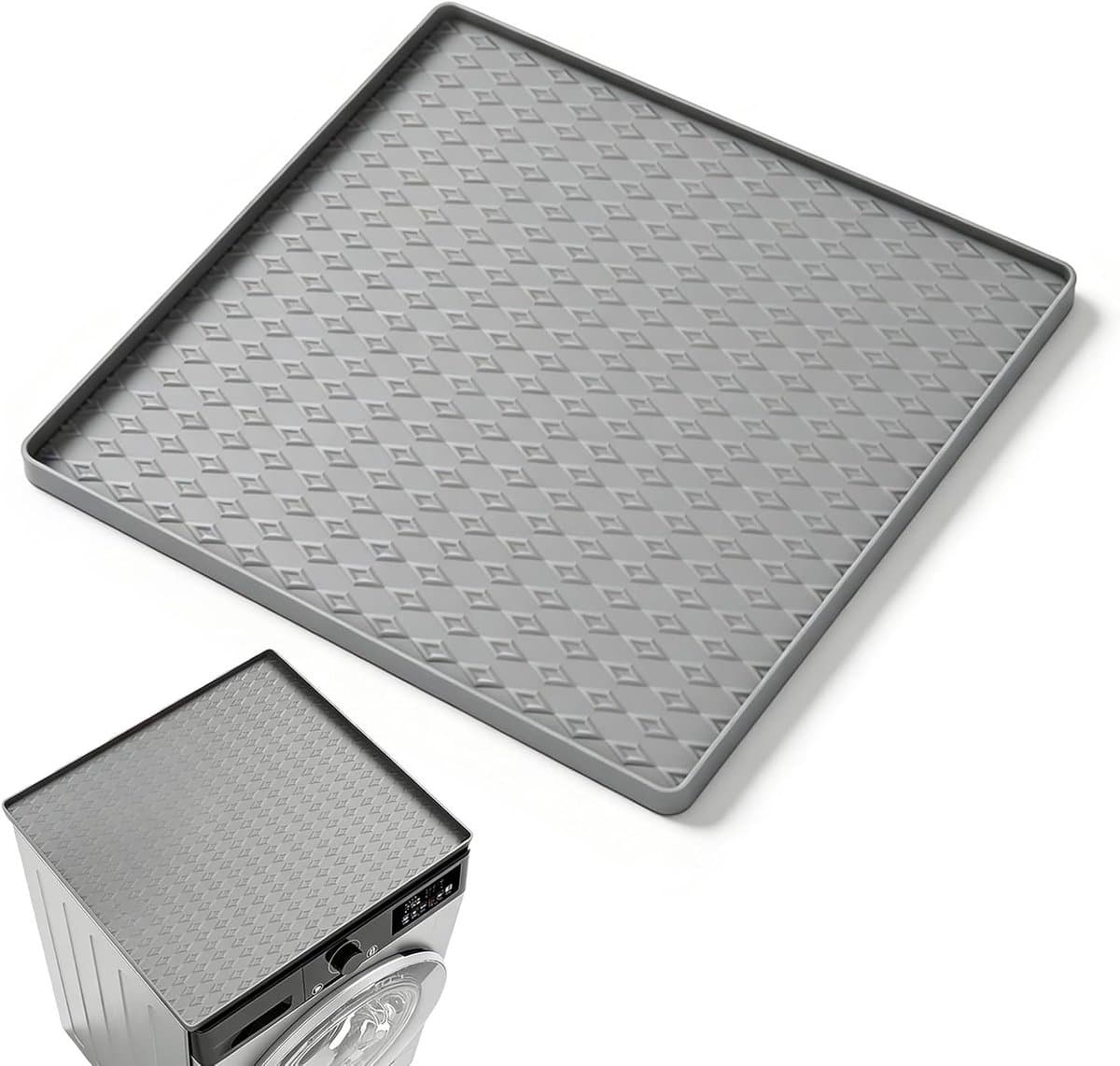 Druppelmat voor Koelkast en Huishoudelijke Apparaten - Waterdichte Siliconen Anti-Slip Mat 60 x 60 cm voor Afvoer en Bescherming tegen Vlekken