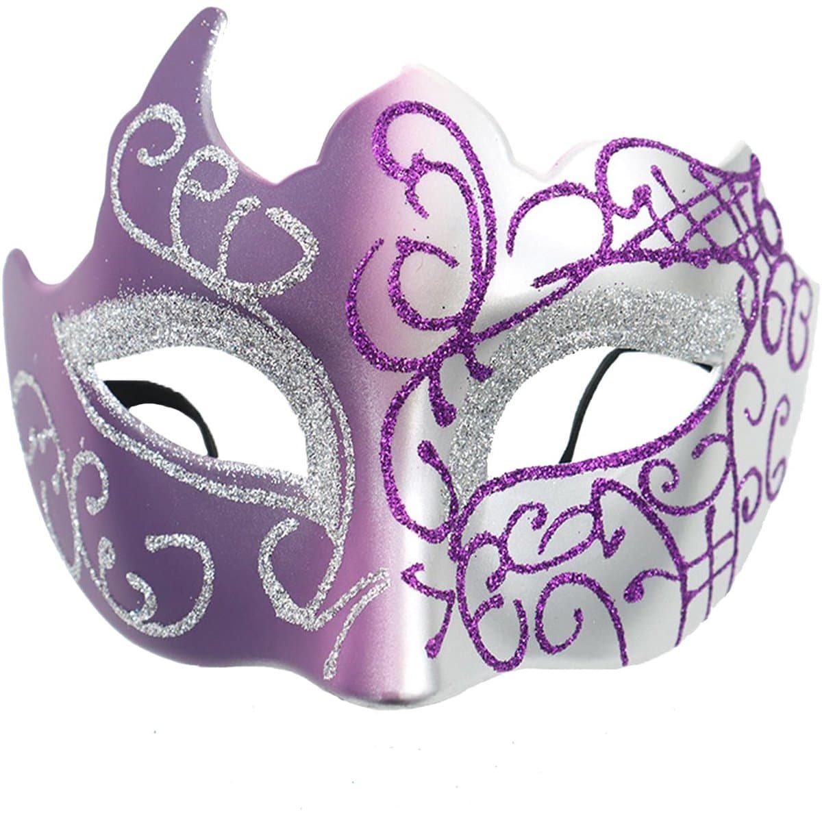 Dailygoods- Masker Halfgelaatsmasker - Venetiaans Masker - Feestmasker - Halloween Kostuum - Cosplay - Elegant Ontwerp 17x11cm