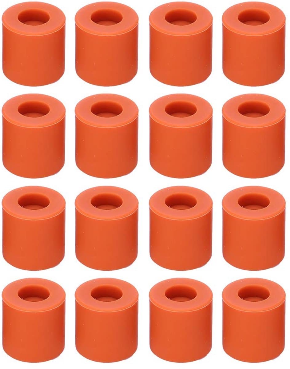 Dailygoody - Silicone Hot Bed Leveling Column - 12 stuks - Hittebestendig - Trillingsreductie - Perfect voor 3D-printers - Hoogwaardige materiale