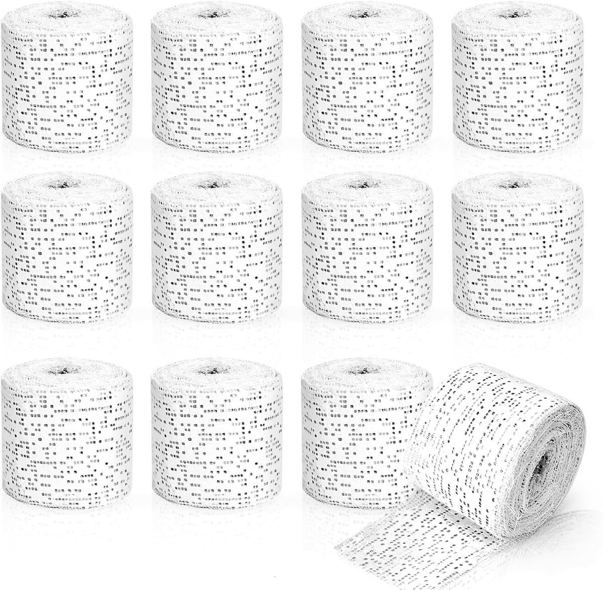 ByShane - Gipsverband babybuik 5 cm x 270 cm - 12 stuks - Sneldrogend - Gipsverbanden om te knutselen - Gipsafdruk babybuik set - Voor creatieve activiteiten met baby's