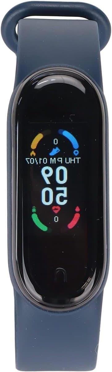Fitness Tracker - Activiteiten polsband - Gezondheid bijhouden - Ingebouwde USB stekker - 7 dagen gebruik - Zwart