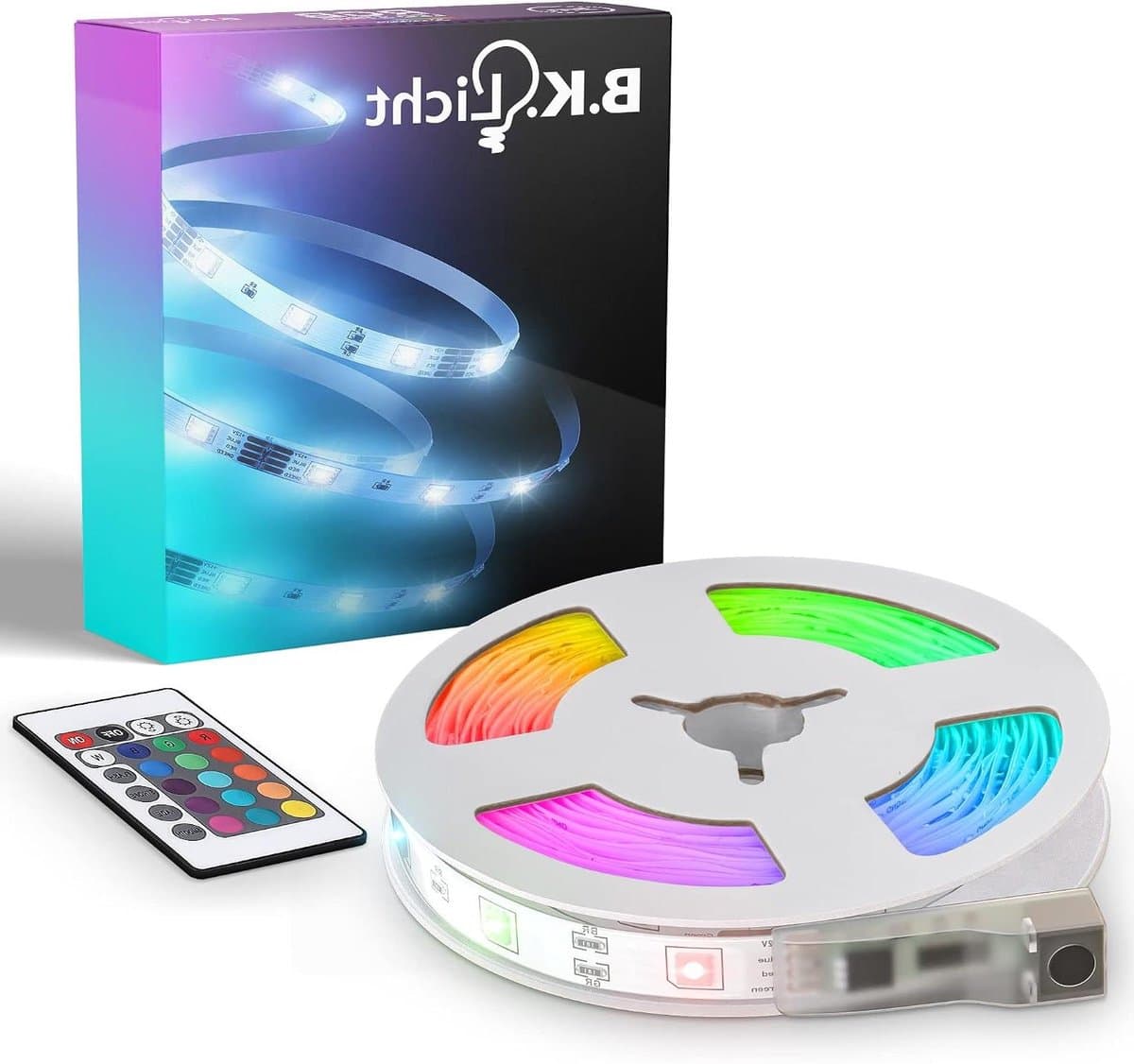 LED Strip - Lichtketting Kleurrijk - Sfeerverlichting Maken - Met Afstandsbediening - 3 Meter Lang - RGB