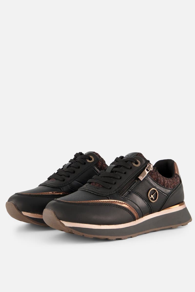 TAMARIS Core Dames Sneakers -zwart