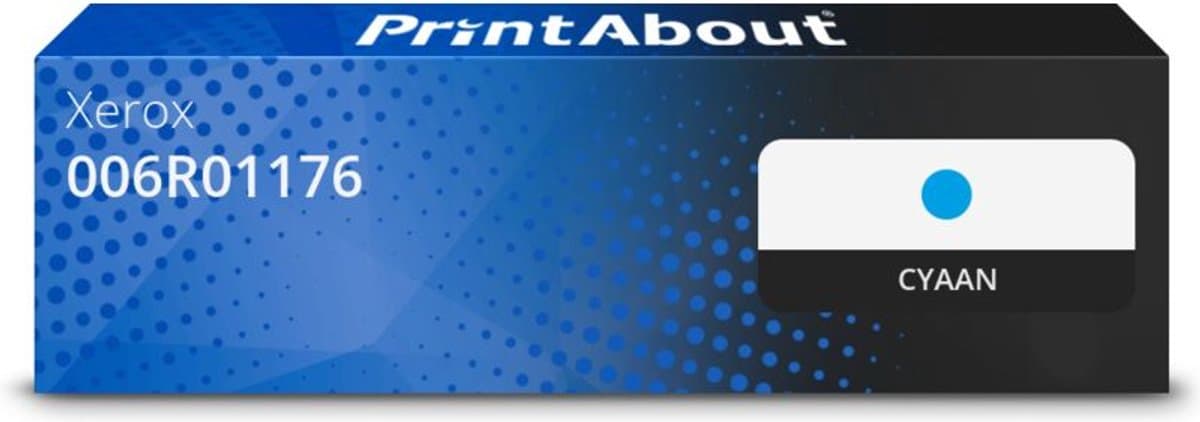 PrintAbout huismerk Toner 006R01176 Cyaan geschikt voor Xerox
