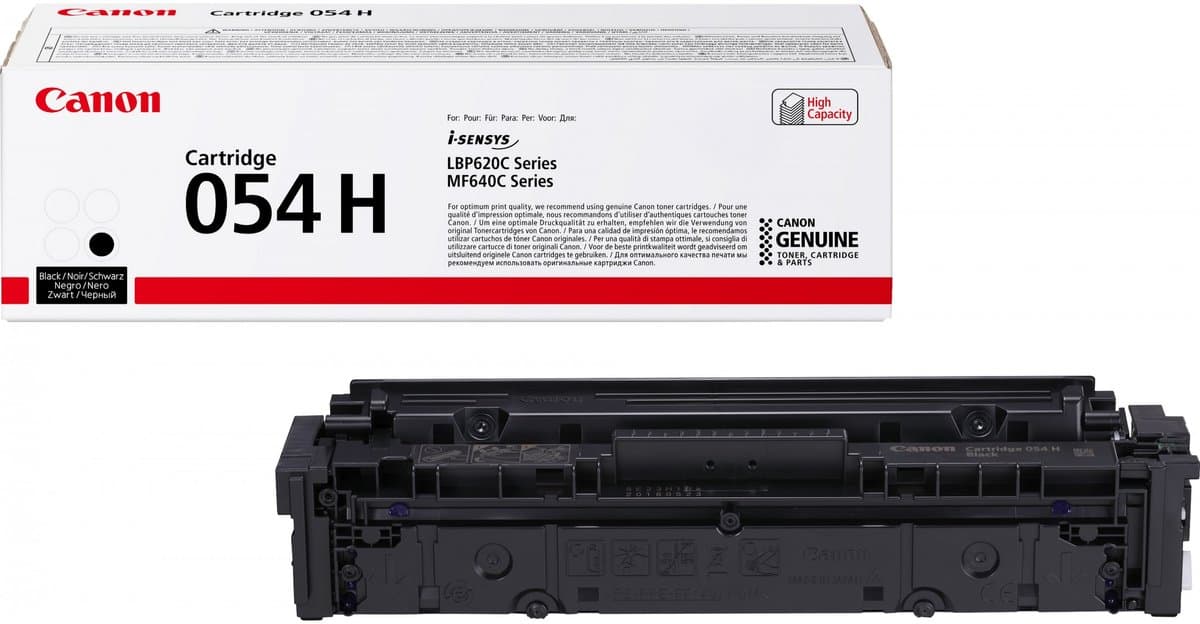 Canon 054 H Toner Zwart (Hoge capaciteit)