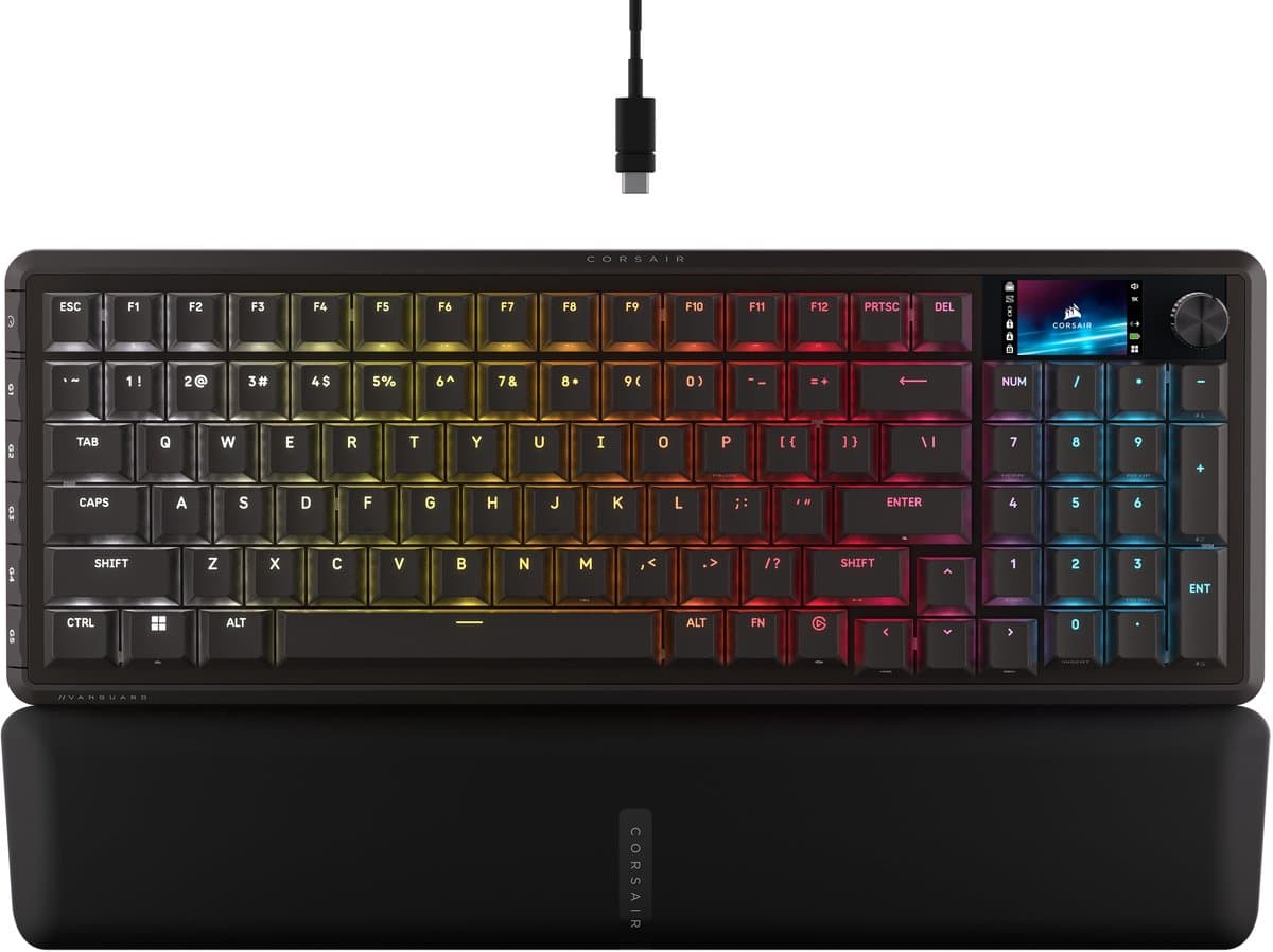 Corsair Vanguard Pro 96 Wireless Gaming Toetsenbord Qwerty