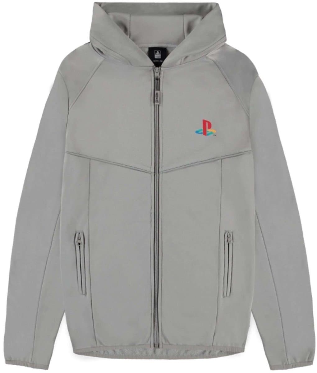 PlayStation - Technical Vest met capuchon - L - Grijs