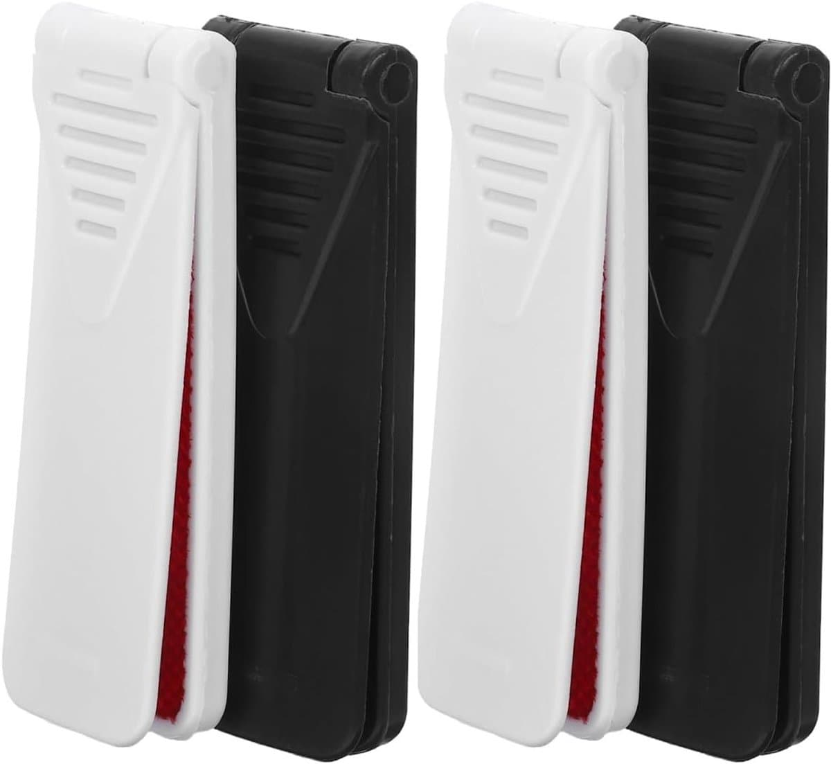 Vouwbare Electrostatische Lintborstel - 4 Stuks voor Droogreinigen, Draagbare Kledingharenverwijderaar voor Thuis en Reizen
