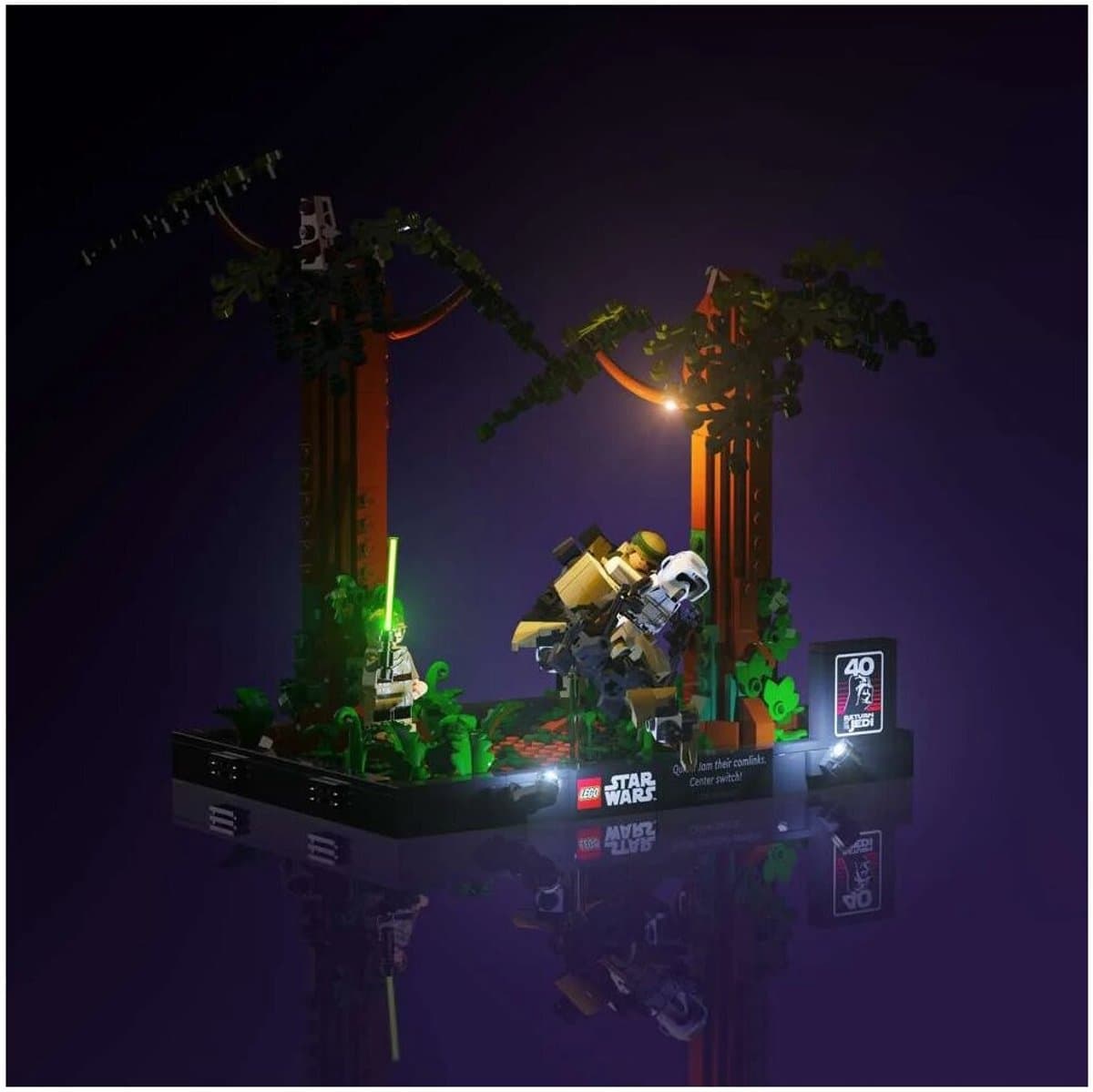 LMB 2.0 - Verlichtingsset geschikt voor LEGO® 75353 Star Wars Endor Speeder Chase Diorama