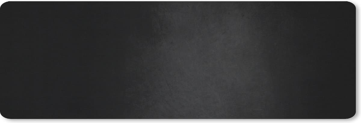 Muismat XXL 90x30 cm - Bureau onderlegger - Bureau mat Beton - Zwart - Grijs - Structuur - Industrieel - Bureaumat - Gaming mousepad xl - Bureaulegger groot - Computer deskmat
