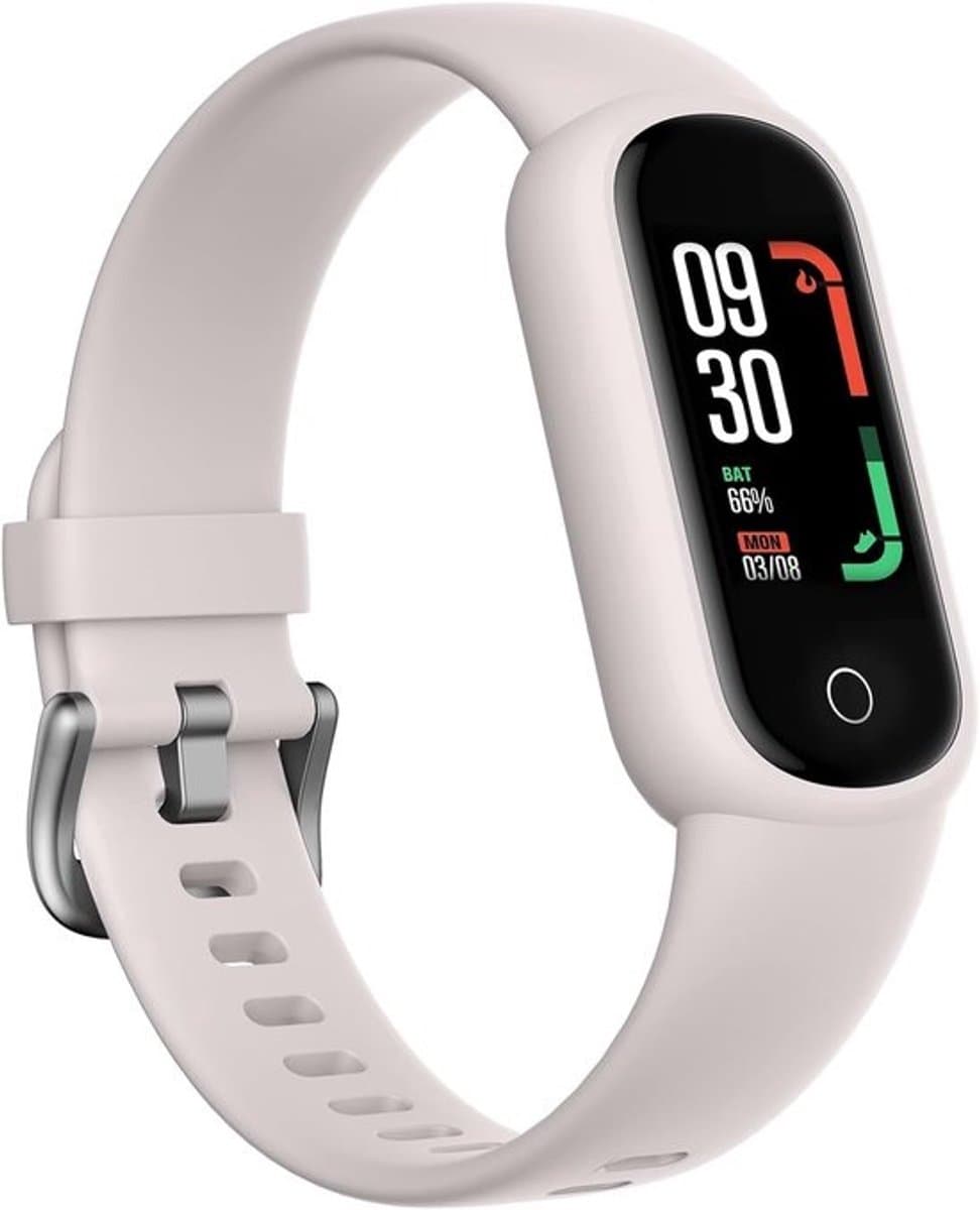 Fitness Tracker met Stappenteller en Hartslagmeter - Waterdicht Fitnesshorloge voor Dames en Heren