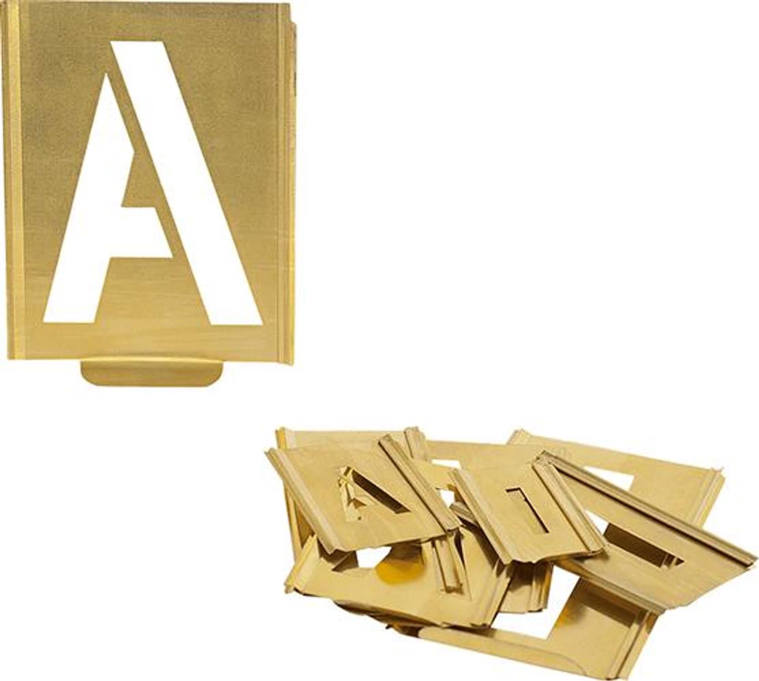 Schrijfsjabloon A-Z lettergrootte 70mm KUKKO