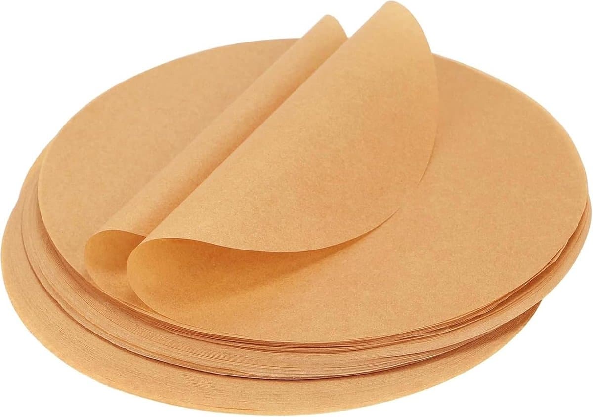 150x Ronde Bakpapier Cirkels 30 cm - Antiaanbak & Hittebestendig voor Airfryer, Oven en Taartvorm