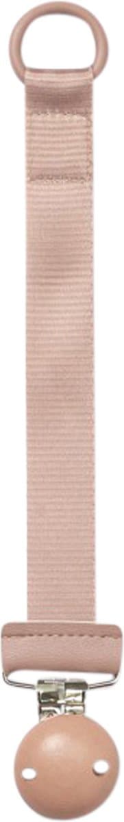 Elodie Fopspeenketting Hout- Fopspeenketting- Speenkoord - Speenclip - Fopspeenhouder - Faded Rose