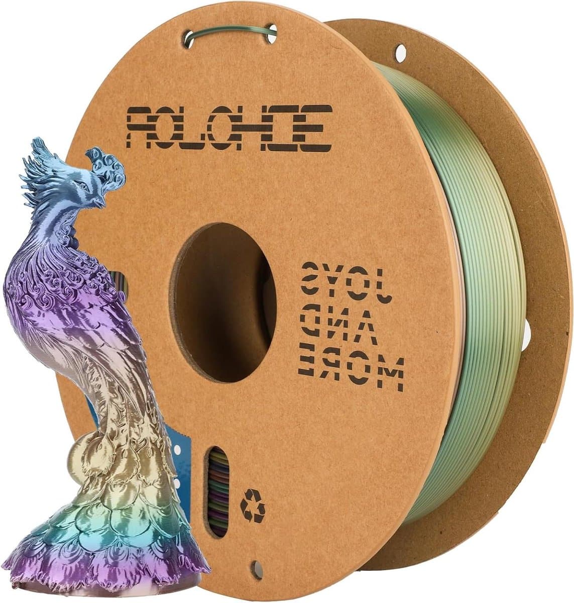 3D Printer Filament - PLA Filament - 3D Printen - Zijdeglans Kleurverloop - 1kg - Lavendel
