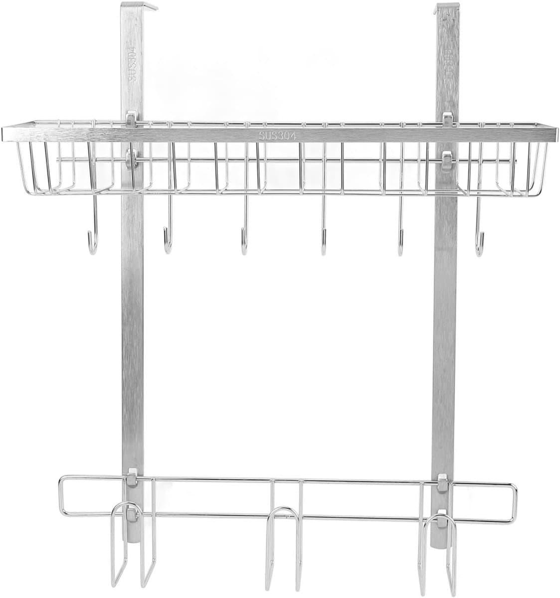 Kruidenrek Koelkast - Kruiden Organizer - Keuken Organiseren - RVS Materiaal - 50 cm - Zilver