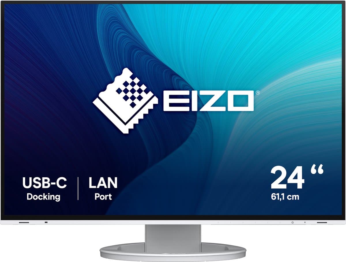 EIZO FlexScan EV2495-WT LED display 61,2 cm (24.1") 1920 x 1200 Pixels WUXGA Wit