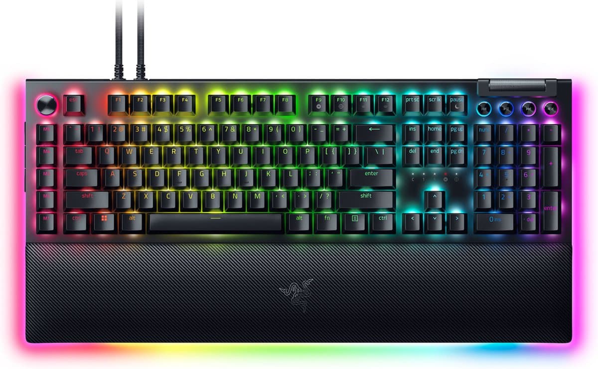 Razer BlackWidow V4 Pro Qwerty - Yellow Switch