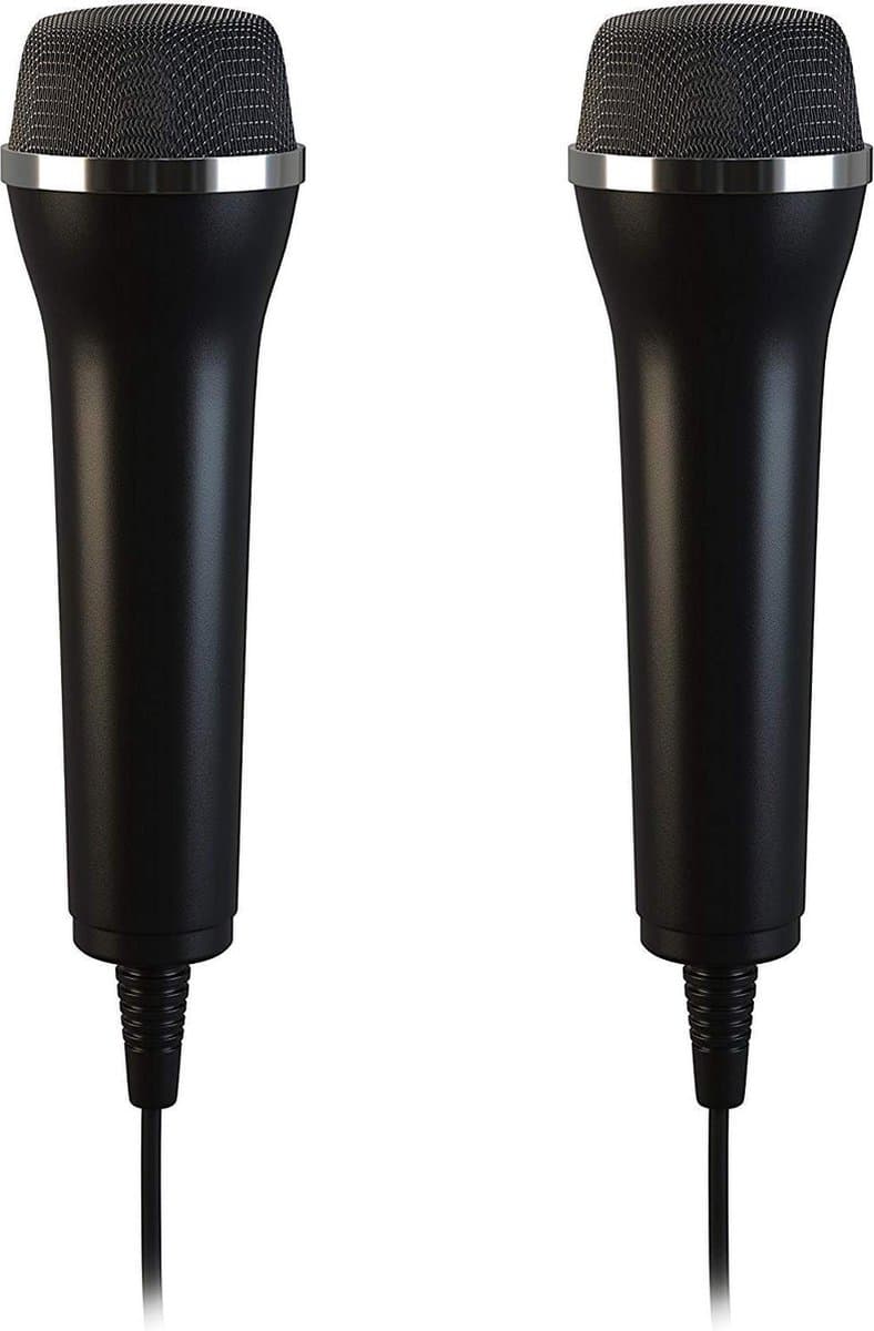 Let's sing 2 lioncast USB microfoons (voor Nintendo Switch, Switch 2, Playstation (Ps3/Ps4/Ps5) Wii, Xbox )