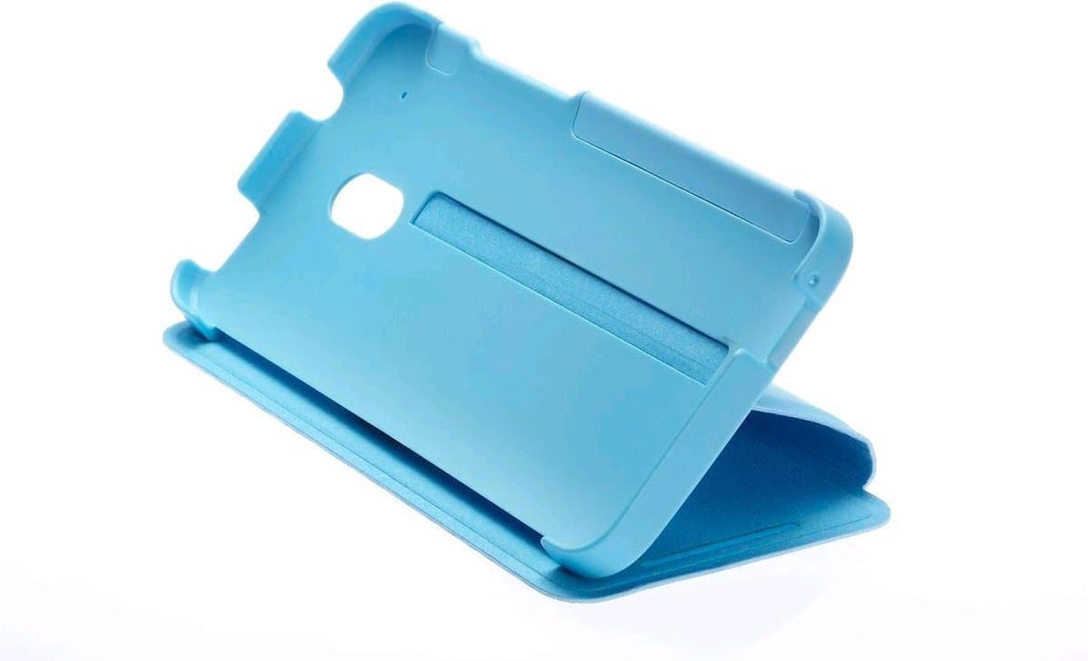 HTC HC-V851 flip tasje - lichtblauw - voor HTC One Mini (2013 editie)