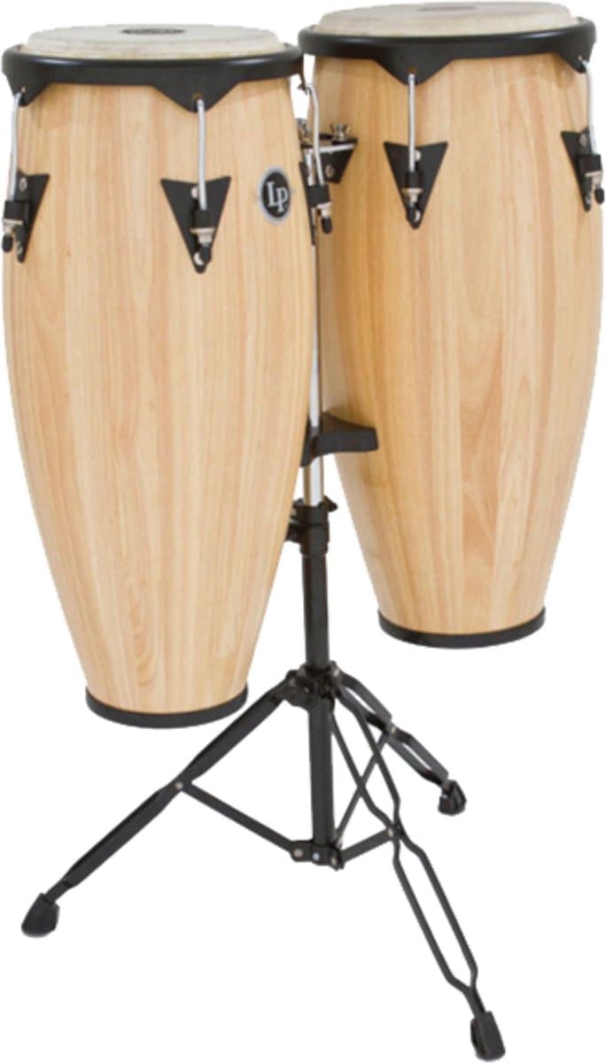 Latin Percussion City Conga Set LP646NY-AW, 10" & 11", Natural - Conga
