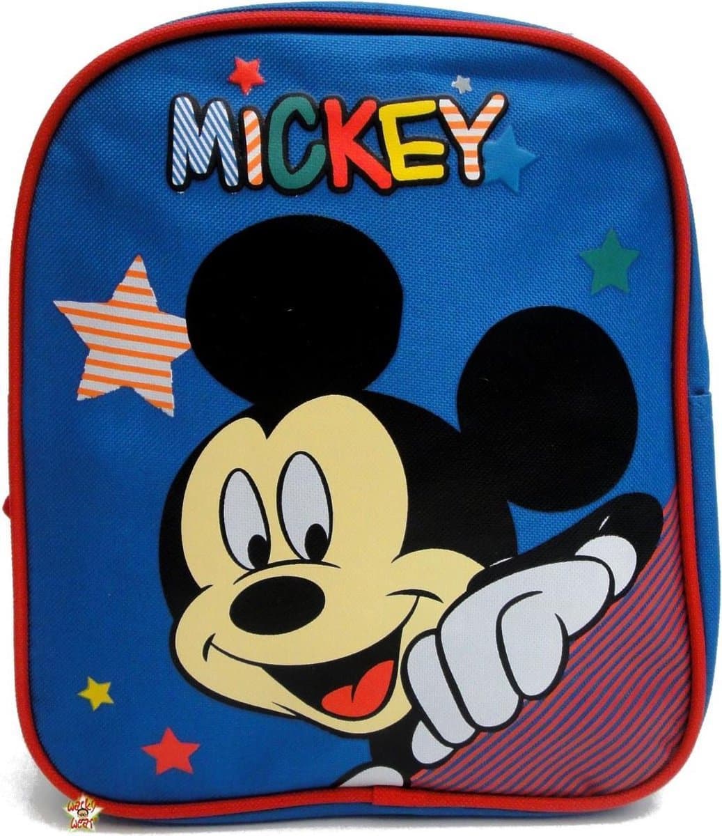 Mickey Mouse Sterren Rugzak -1-3 Jaar Lief Blauw