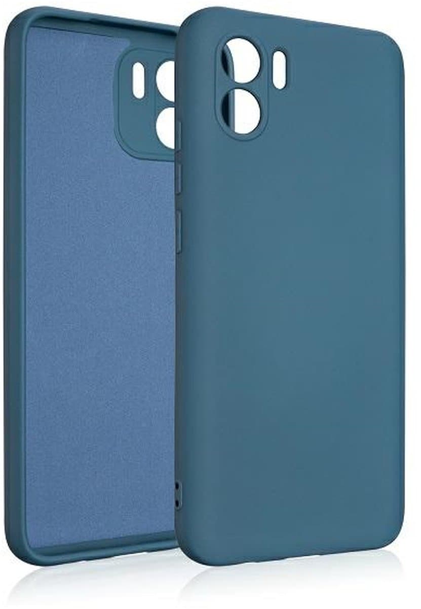 Beline Silicone Serie - Beschermhoes - Xiaomi Redmi A2 - Blauw - Antislip