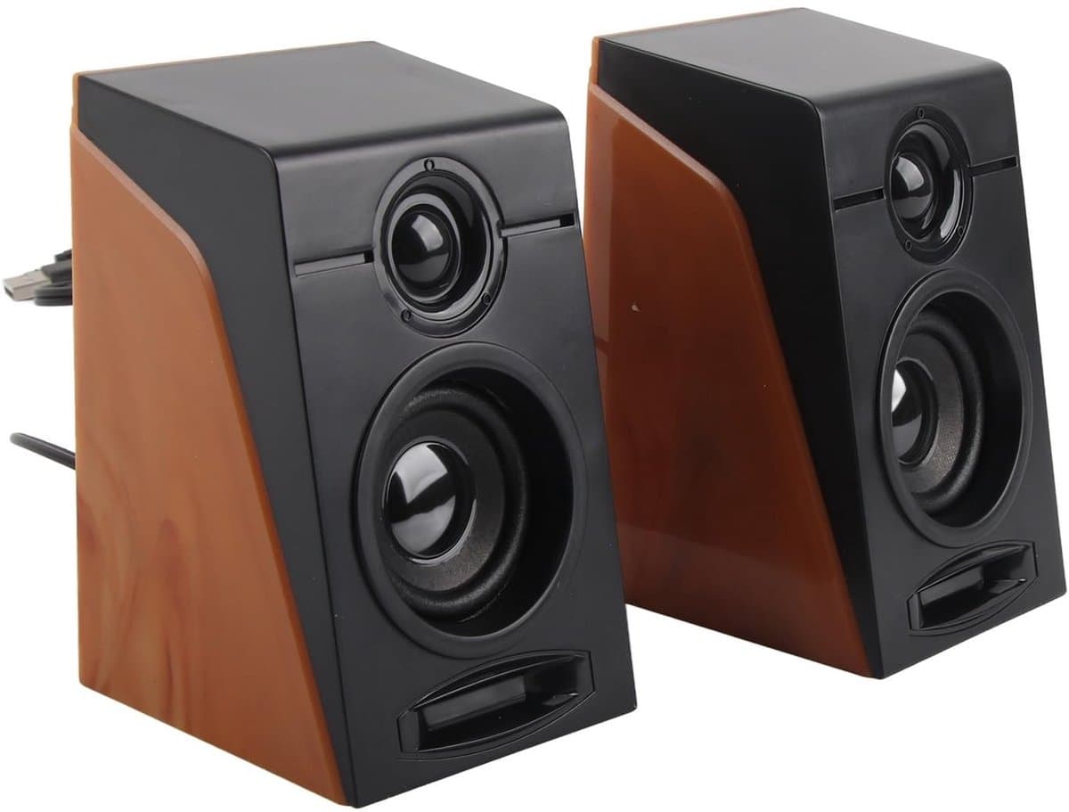 Sxhlseller USB PC Speakers met HiFi Deep Bass en Volume Regelaar - Ideaal voor Computer, TV en Laptop