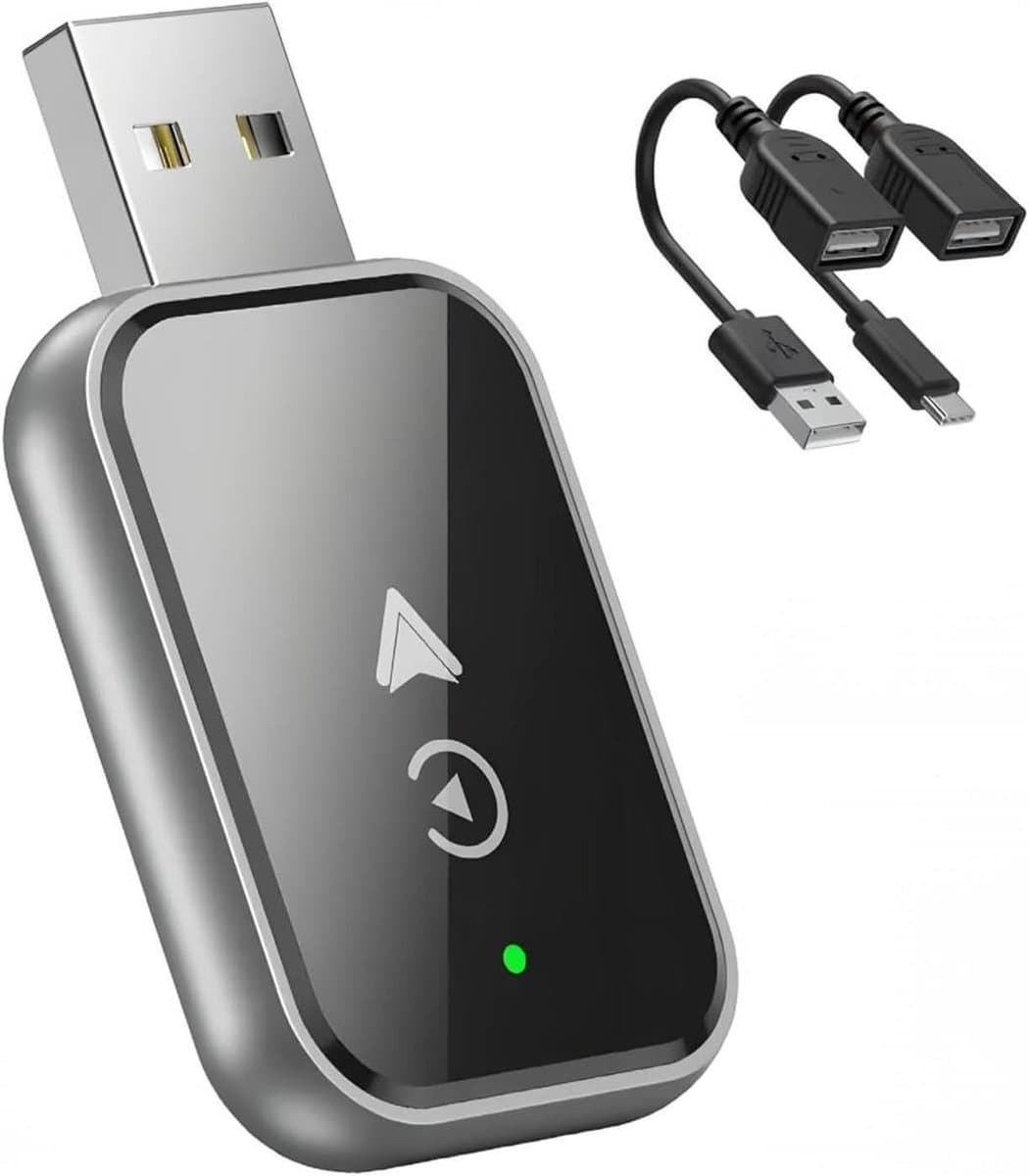 CarPlay Adapter - Converter Dongle - Draadloze Auto Connectiviteit - Automatische Verbinding - Compact Ontwerp - Niet gespecificeerd