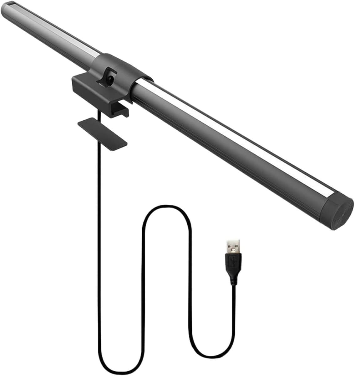Monitor Verlichtingsbalk - Schermlamp Bureau - Oogcomfort Vergroten - Asymmetrische Optische Technologie - 440 mm - Zwart