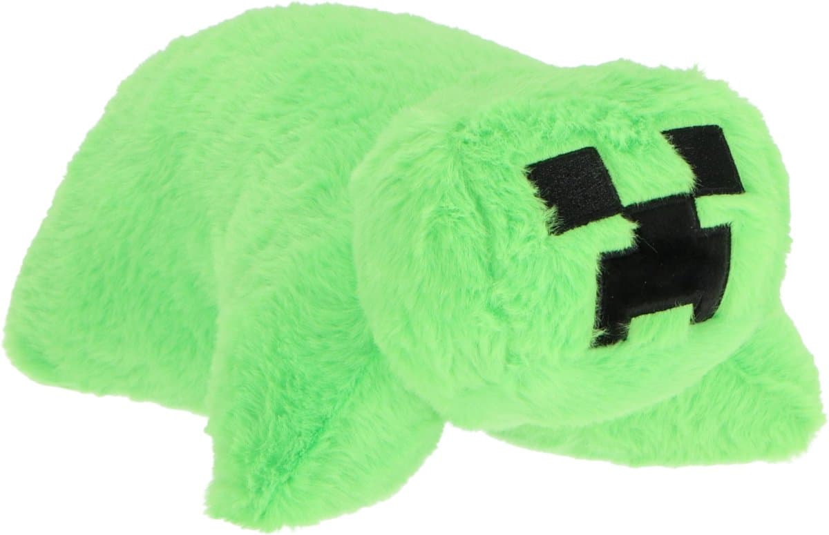 Minecraft fluffy 2 in 1 knuffel kussen