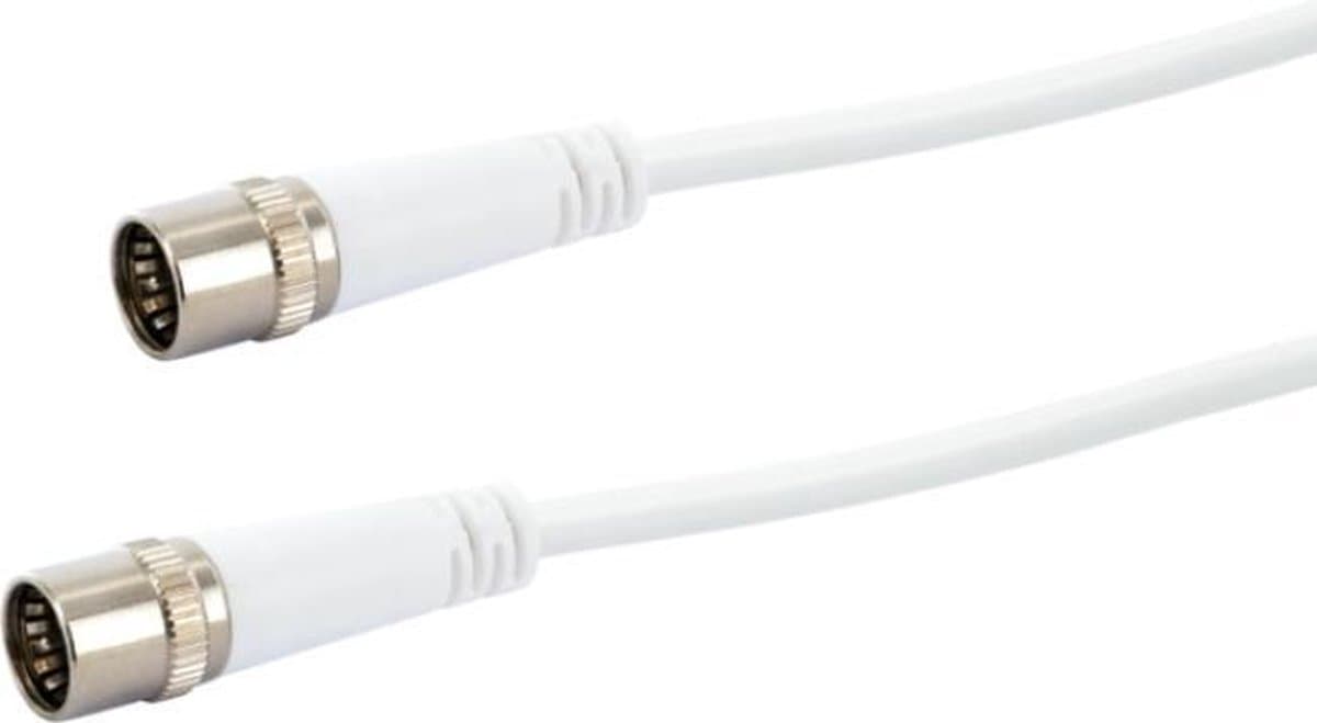 Schwaiger Antenne, Satelliet Aansluitkabel [1x F-quickstekker - 1x F-quickstekker] 10.00 m 10 dB Viervoudig afgeschermd