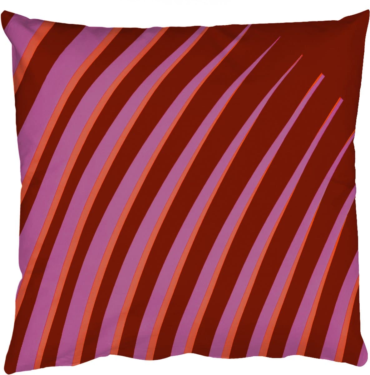 Sierkussens - Kussentjes Woonkamer - 45x45 cm - Lijnen - Rood - Beweging