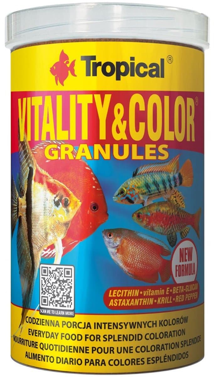 Tropical Vitality & Colour Granulaat - 250ml - Vissenvoer