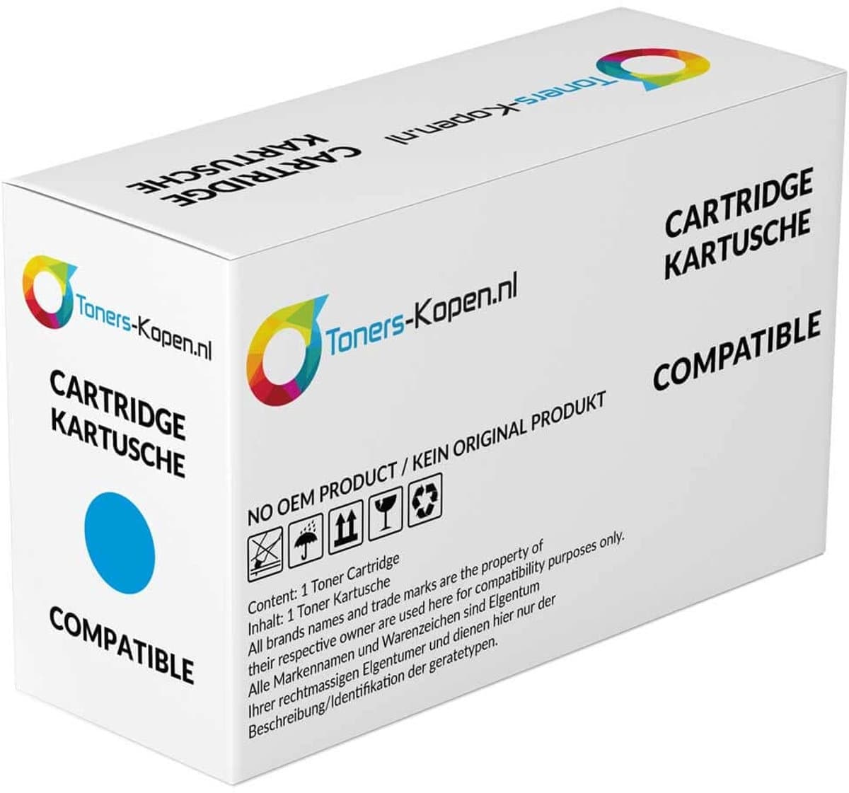 Brother LC426XLC - Inktcartridge Cyaan - Huismerk Compatible - Geschikt voor Brother MFC-J4335DW Brother MFC-J4340DW Brother MFC-J4535DW Brother MFC-J4540D - IBCC426XL alternatief - Brother inktcartridge