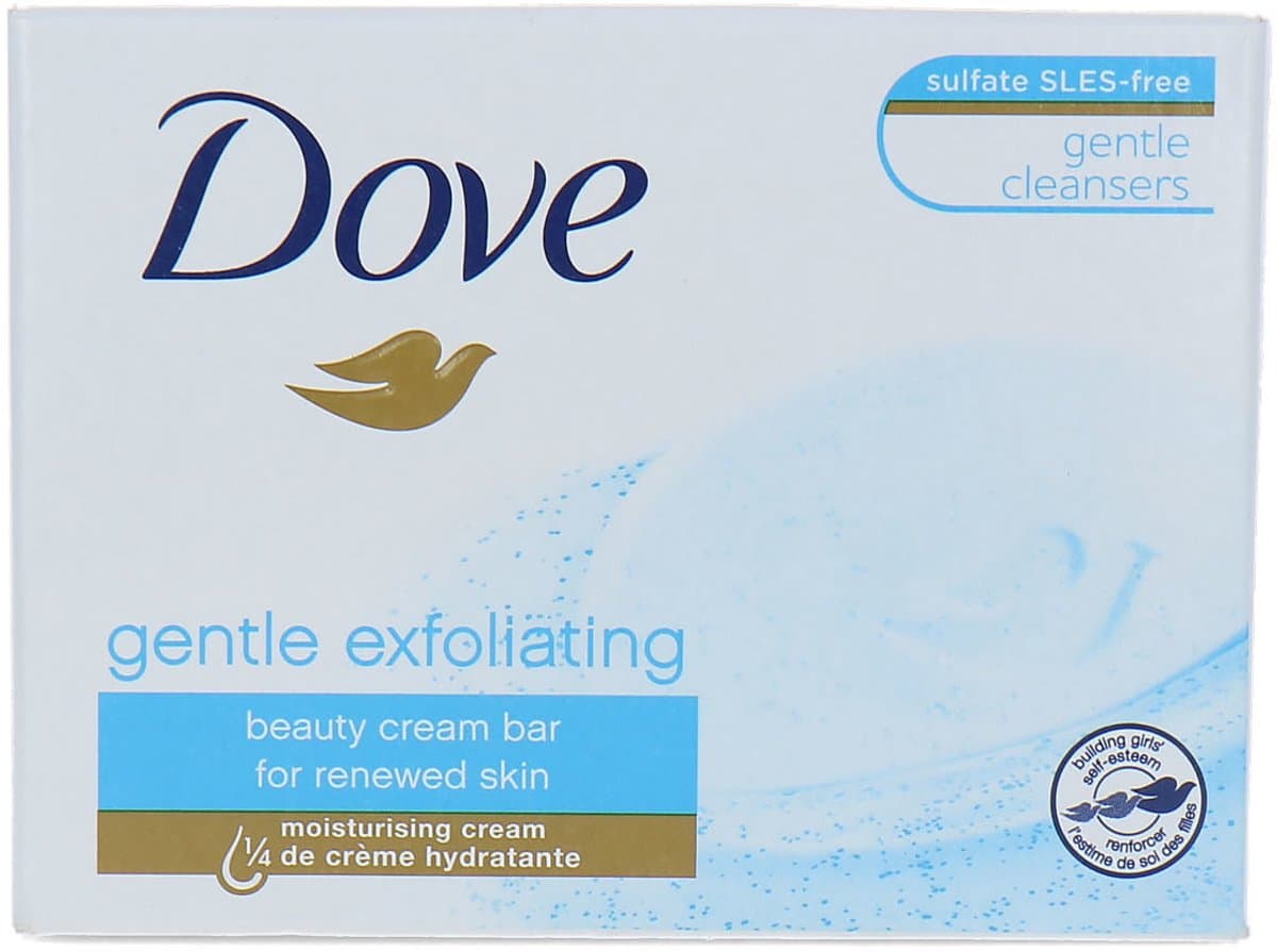Dove zeeptablet zacht exfoliërend 90 g