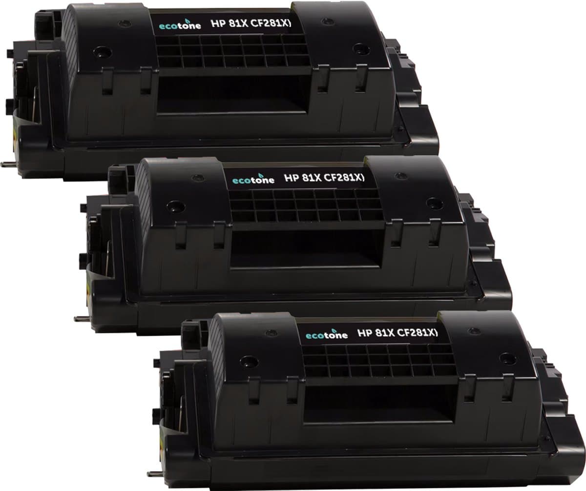 Ecopack (Replaces HP 81X CF281X toner) 3xBL - (BL 3x25000 Pages)