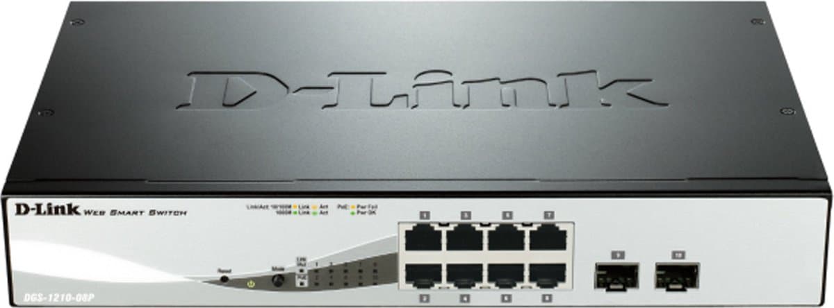 Switch D-Link DGS-1210-08P/E